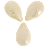 Gouttes 6x9 mm - Opaque White Picasso x25