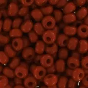 Preciosa Perles rocailles 9/0 2.5 mm - Opaque Light Chocolate x20g