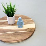 Moule silicone pour réaliser un robot 9.5x6.5 cm - Jesmonite - Transparent|raw }}