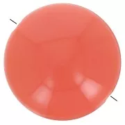 Palet rond en résine opaque 25 mm - Terre cuite x1