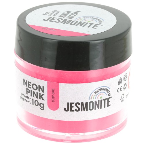 Pigment en poudre en flacon - Jesmonite - Rose fluo x10g