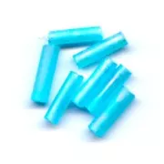 Perles rocailles Preciosa  tubes 6.5x2 mm Aquamarine x20g
