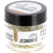 Chips pailletés en flacon - Jesmonite - Gold x30g