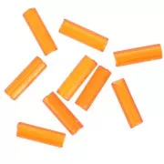 Preciosa Perles rocailles tubes 6.5x2 mm - Hyacinth x20g