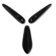 Czechmates Dagues 2 trous 5x16 mm Jet x50|raw }}