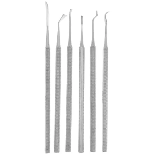 Set de 6 accessoires de modelage pour pâte polymère by Perles&Co - Acier inox