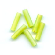 Perles rocailles Preciosa  tubes 6.5x2 mm Peridot x20g