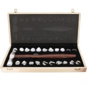 Marteau avec 20 embouts pour texturer le métal x1|raw }}