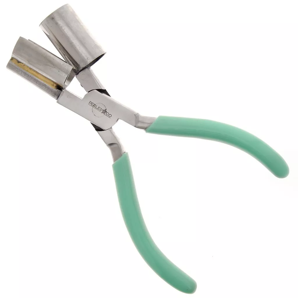 BENECREAT Pince à Double Mâchoire En Nylon Pince à Bec Plat Avec Mâchoires Adhésives Pour La Fabrication De Bijoux à Bricoler Soi Même, Projets De Loisirs, Bleu