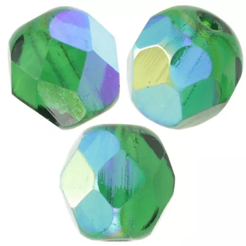Facettes 6 mm - Chrysolite AB x25