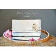 Fil à broder métallisé tressé 4 Au ver à soie - broderie - Violet irisé 4749 x10m