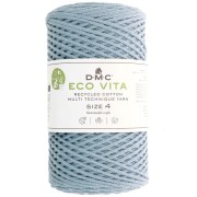 Bobine de cordon DMC 3 mm coton recyclé - Eco Vita 4 - Bleu gris x 200m|raw }}