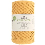 Bobine de cordon DMC 3 mm coton recyclé - Eco Vita 4 - Safran x 200m|raw }}