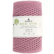 Vieux Rose - Bobine de cordon DMC 3 mm coton recyclé - Eco Vita 4 - Vieux rose x 200m Bobine de cordon DMC 3 mm coton recyclé - Eco Vita 4 - Vieux rose x 200m