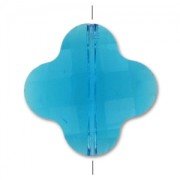 Trèfle facetté 20 mm Indicolite x1|raw }}