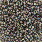 Rocaille Toho 11/0 TO11R999 - Black Diamond Rainbow Gold Lined x8g|raw }}