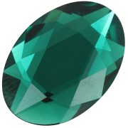 Cabochon PureCrystal 2603 14x10 mm - Emerald x1