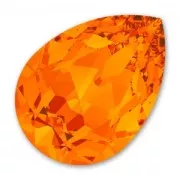Cabochon PureCrystal 4320 14x10 mm Tangerine x1