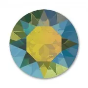 Cabochon PureCrystal 1088 8 mm Crystal Iridescent Green x1