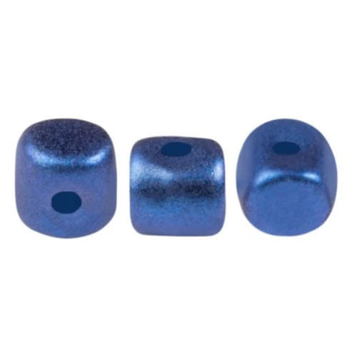 Minos® par Puca® 2.5x3 mm - Caribbean Blue Metallic Mat x5g