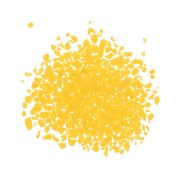 Copeaux de perles en verre concassé - éclat irrégulier à résiner - Yellow x20g