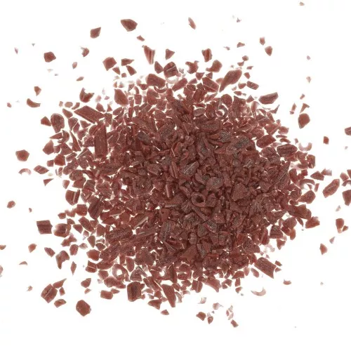 Copeaux de perles en verre concassé - éclat irrégulier à résiner - Light Brown x20g