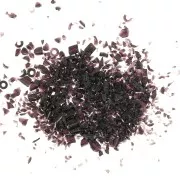 Éclats De Verre Concassé Métallique Rouge 1-3 Mm - 20g Pour Nail Art, Déco DIY, Surface électroplaquée