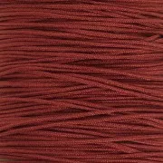 Fil de jade - Fil nylon tressé 0.5 mm - Marron x9m 