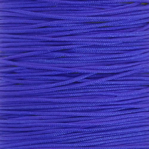 Fil de jade - Fil nylon tressé 0.5 mm - Bleu royal x9m 