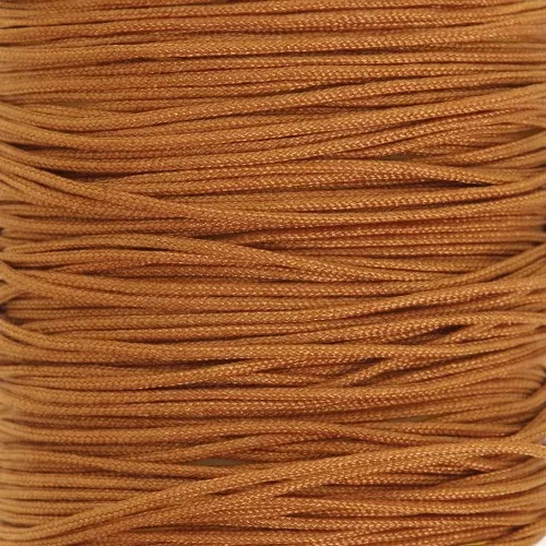 Fil de jade - Fil nylon tressé 0.5 mm - Camel x9m