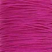 Fil de jade - Fil nylon tressé 0.5 mm - Fuchsia x9m 