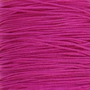 Fil de jade - Fil nylon tressé 0.5 mm - Fuchsia x9m 