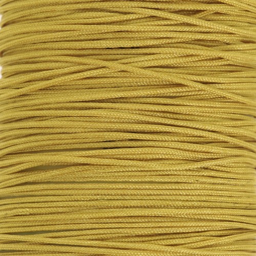 Fil de jade - Fil nylon tressé 0.5 mm - Ocre x9m 