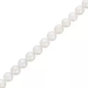 Perles d'eau douce Edison 10 mm - Grade AA Blanc x4