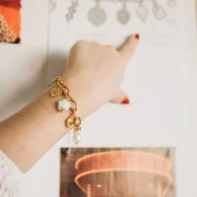 Perle d'eau douce ovale irrégulière 11x10 mm - Grade A Blanc x1