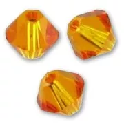 Toupies en cristal PureCrystal 5328 4 mm Tangerine x50