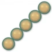 Perles nacrées PureCrystal 5810 8 mm Iridescent Green Pearl x5