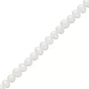 Perles d'eau douce baroques irrégulières 6x5 mm - Grade AA  Blanc x35cm