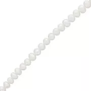 Perles d'eau douce ovales irrégulières 4.5x3.5 mm - Grade AA- Blanc x37cm