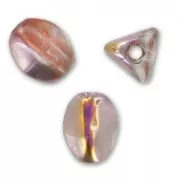 Perles en verre tchèque Pinch Beads 5x3 mm Crystal Sliperit x50