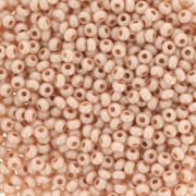 Perles rocailles Preciosa 11/0 2 mm - Terra Pearl - Labrador Luster x20g