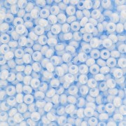 Perles rocailles Preciosa 11/0 2 mm - Terra Pearl - Sky Shine x20g