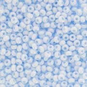 Perles rocailles Preciosa 11/0 2 mm - Terra Pearl - Sky Shine x20g