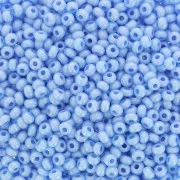 Perles rocailles Preciosa  11/0 2 mm - Terra Pearl - Jeans Shine x20g