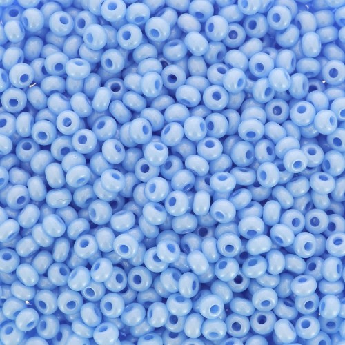 Perles rocailles Preciosa  11/0 2 mm - Terra Pearl - Jeans Shine x20g