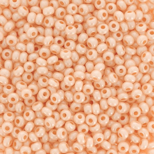 Perles rocailles Preciosa  11/0 2 mm - Terra Pearl - Baby Skin Luster x20g