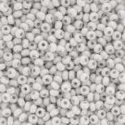 Perles rocailles Preciosa  11/0 2 mm - Terra Pearl - Fog Shine x20g