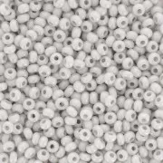 Perles rocailles Preciosa  11/0 2 mm - Terra Pearl - Fog Shine x20g