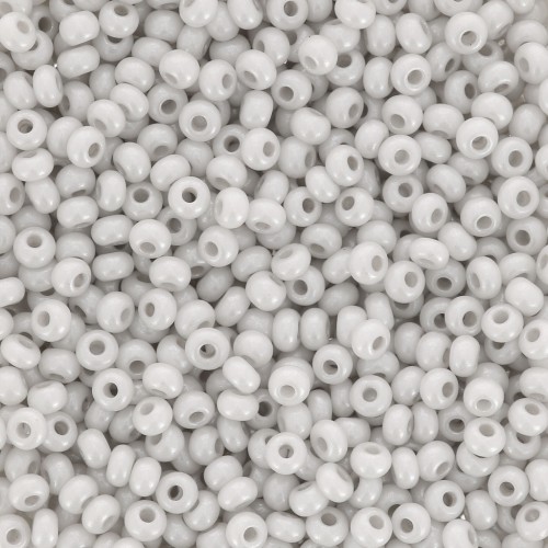 Perles rocailles Preciosa  11/0 2 mm - Terra Pearl - Fog Shine x20g