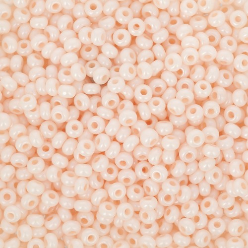 Perles rocailles Preciosa 11/0 2 mm - Terra Pearl - Vanilla Ice x20g
